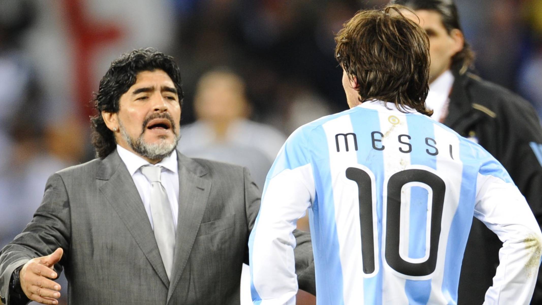 马拉多纳的女婿是梅西吗